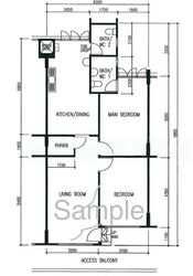Blk 274 Yishun Street 22 (Yishun), HDB 3 Rooms #475034211